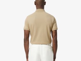 Мужское поло Lacoste из смеси эластичного органического хлопка