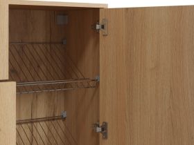 Обувница подвесная Сайрис 98x99 Дуб Барбера