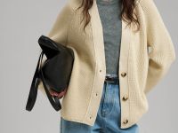 Свободный кардиган из хлопка