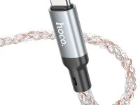 Кабель Hoco U112 Shine USB Type-C to USB Type-C 1m Grey