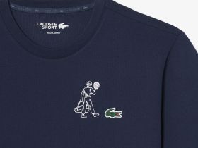 Мужская хлопковая футболка Lacoste