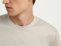 Футболка из хлопка прямого кроя