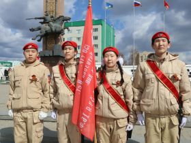 В Якутске определили лучший юнармейский отряд
