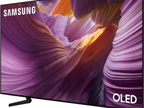 Телевизор Samsung 77" OLED S85F 4K, Процессор NQ4 AI Gen2, Vision AI Smart ТВ (2025) QE77S85FAEXRU черный