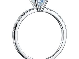 Кольцо из белого золота э4712кц04202763