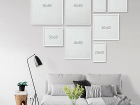 Холст на подрамнике грунт масляный Таир 30x30 см, 480 г лен