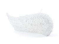 Свеча Angel wings, белая