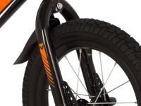 Детский велосипед Novatrack Juster 14, год 2023, цвет Черный