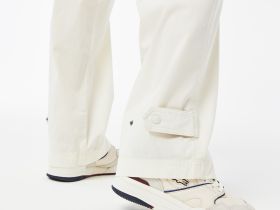 Женские хлопковые брюки-карго Lacoste