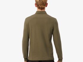 Мужское поло Lacoste с длинными рукавами