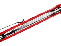 Складной нож CJRB Lago, сталь AR-RPM9, Red G10