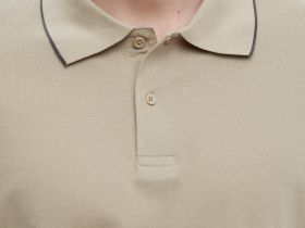 Поло из хлопка свободного кроя