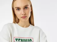 Женская толстовка Lacoste из органического хлопка