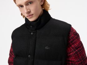 Мужская вельветовая куртка Lacoste