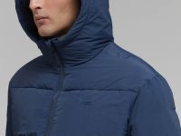 Утепленная куртка с капюшоном