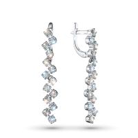 Серьги из белого золота э4712сг08187500