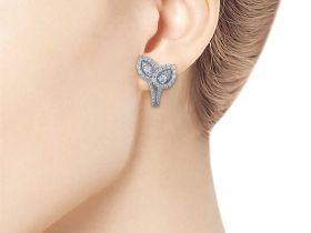 Серьги из белого золота э4712сг02210964