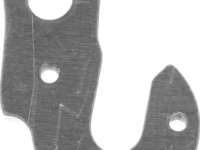 Держатель заднего переключателя &quot;петух&quot; Meta №27 фрезерованный (серебристый)