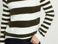 Джемпер прямого силуэта с шерстью