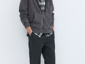 Джинсы джоггеры, Серый