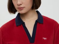 Спортивное поло с отделкой из капсулы ретро