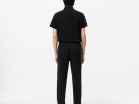 Мужские спортивные брюки Lacoste приталенного кроя