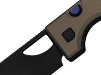 Складной нож Kizer Little Ringbo, сталь AEB-L, рукоять алюминий, коричневый/черный