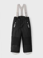 Брюки зимние на подтяжках Tino Black Coal