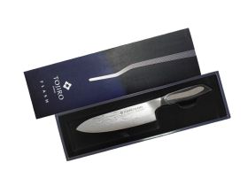 Нож Поварской Tojiro Flash, FF-CH180, сталь VG-10, чёрный, в картонной коробке