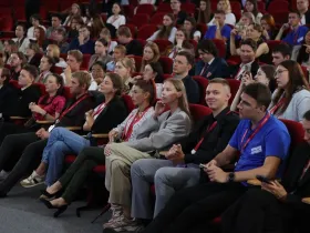 Глава Якутии выступил перед студентами ДВФУ и участниками ВЭФ-2025