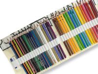 Пенал скрутка 36 отделений Acmeliae белый