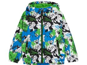 Куртка текстильная с полиуретановым покрытием для мальчиков (ветровка)