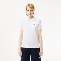 Женское поло Lacoste классического кроя из хлопка пике