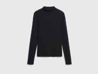 Водолазка из хлопка, Черный