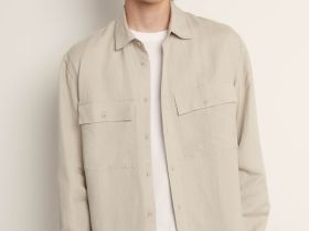 Рубашка с добавлением льна