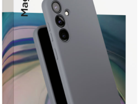 Клип-кейс VLP Asterс MagSafe для Samsung Galaxy S24 Серый
