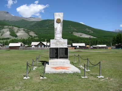 Памятник воинам-землякам, погибшим на фронтах Великой Отечественной войны