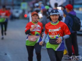 Около 700 участников. Впервые на Играх Манчаары провели массовый забег