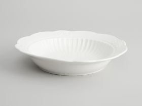 Тарелка Emboss White II