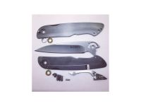 Складной нож CRKT Swindle™-2, сталь 8Cr14MoV, рукоять нержавеющая сталь