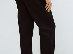 Брюки с эластичным поясом, Черный