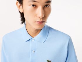Мужское поло Lacoste L1212 классического кроя