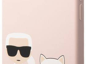 Клип-кейс Karl Lagerfeld & Choupette для Apple iPhone 14 Plus Розовый