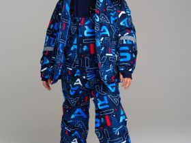 Комплект текстильный с полиуретановым покрытием для мальчиков: куртка, полукомбинезон