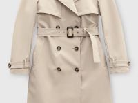 Классический тренч в длине миди