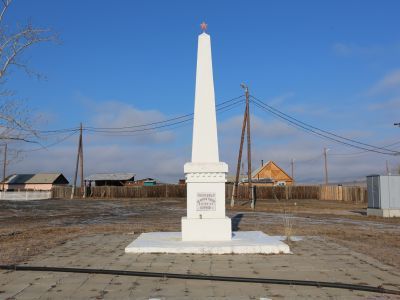 Братская могила 3-х красногвардейцев, расстрелянных белогвардейцами в сентябре 1918 г.