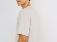 Футболка из текстурной ткани, Белый