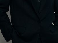 Однобортный жакет с добавлением льна