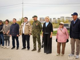 В День окончания Второй мировой войны в Якутске высадили 80 кустов сирени