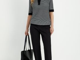 Брюки зауженного кроя